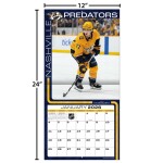 JF Turner Kalendář Nashville Predators NHL 2026 Wall Calendar
