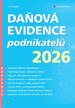 Daňová evidence podnikatelů 2026 - Jiří Dušek