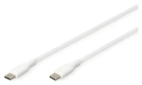 Digitus / USB-C kabel / silikonový / 2 m / bílá (AK-300341-020-W)