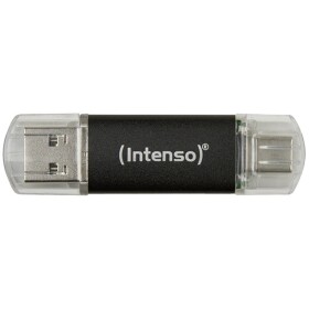 Intenso Twist Line USB flash disk 128 GB antracitová 3539491 USB-A, USB-C®, USB 3.1