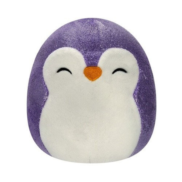 Squishmallows Fialový tučňák - Elle 13 cm