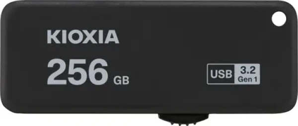 KIOXIA TransMemory U365 256GB černá / Flash Disk / USB 3.2 / R: 150MBs (LU365K256G)