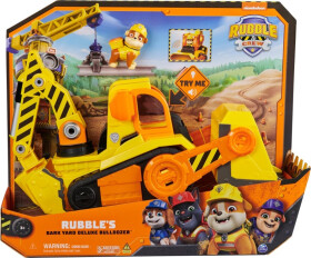 Rubble & Crew interaktivní vozidlo se zvuky Rubble - Spin Master Tlapková patrola