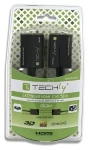 Techly 301153 černá / Extender HDMI / UTP Cat5e/Cat6 / do 30 m / FullHD (301153)