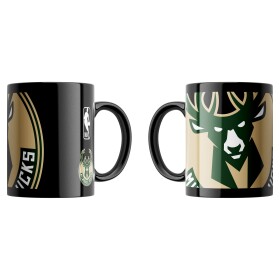 Hrnek Milwaukee Bucks NBA Oversized Logo (330 ml)