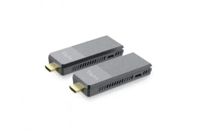Digitus HDMI Extender Set šedá / Rozšiřovač HDMI / Bezdrátový / 4K/60Hz / 150 m (DS-55359)
