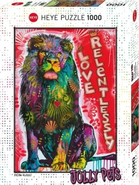 HEYE Puzzle Jolly Pets: Neúnavná láska