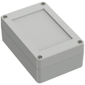 TRU COMPONENTS TC-10860452 univerzální pouzdro 105 x 70 x 40 polykarbonát světle šedá 1 ks