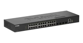 D-Link DGS-1530-28 / Switch / Managed L2 / 24x GE + 4x SFP+ / 128 Gbit/s / Rack (DGS-1530-28/E)