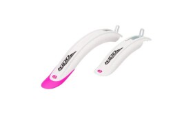 Blatníky CTM KIDO, SDS, bílá/růžová, 16' nebo 20'