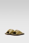 Pantofle Badura 20674 Přírodní kůže (useň) - Lícová
