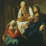Nástěnný poznámkový kalendář 2026 NOTIQUE - Johannes Vermeer, 30 x 30 cm