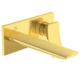 IDEAL STANDARD - Conca Tap Umyvadlová baterie pod omítku, výtok 18 cm, Brushed Gold A7371A2