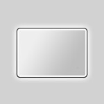 Zrcadlo se senzorem SAT Vision 100x70 cm černá SATZVI70100CE SATZVI70100CE