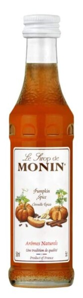 Monin Dýňový sirup kořeněný/ Pumpkin spice 50ml