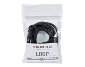 Tkaničky Cofra LOOP Barva: Černá, Délka: 170 cm