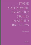 Studie z aplikované lingvistiky - Special issue 2017