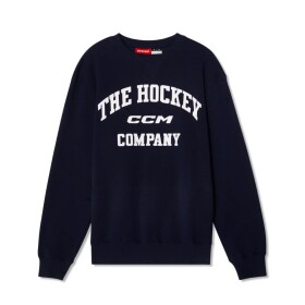 Pánská mikina CCM Athleisure Crew Classic Navy Velikost: XL