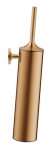 DURAVIT - Starck T WC štětka nástěnná s držákem, kartáčovaný bronz 0099460400