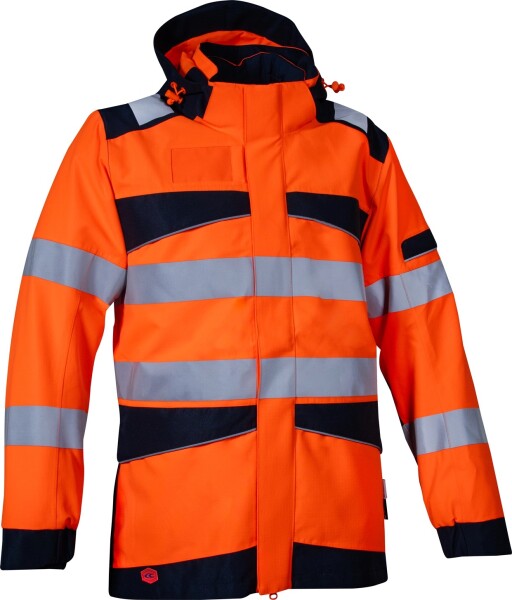 Reflexní zimní parka COFRA KIRKHOLM Barva: Reflexní oranžová, Velikost: 56 (V639-0-03_Z56)