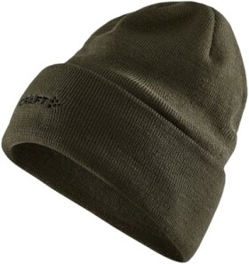 Craft CORE Essence Beanie1912484-664000 Zelená - Běžecká čepice CRAFT CORE Essence Beanie - zelená Velikost textilu: S-M