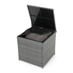 Zahradní sestava, polyratan, šedá, AZ-F1911 GREY