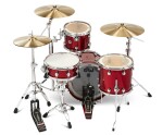 DWe 4-Piece Black Cherry Metallic Lacquer Kit