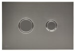 Ovládací tlačítko SAT kov gun metal mat SATATBGM SATATBGM