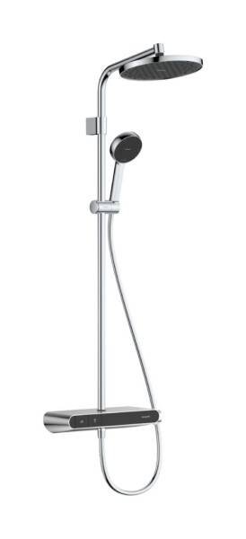 HANSGROHE - Activera S Sprchový set s termostatem, průměr 24 cm, 2 proudy, EcoSmart, chrom 28638000