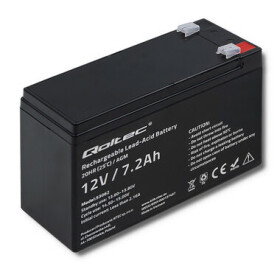 Qoltec 53062 baterie AGM 12V 7.2Ah max.108A (53062-Q)