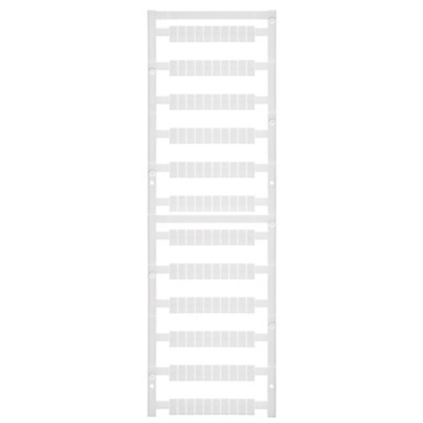 Terminal markers, MultiCard, 10 x 5 mm, Polyamide 66, Colour: White WS 10/5 PLUS MC NE WS 1046380000 bílá Weidmüller 600 ks