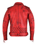 Red Alert – kožená bunda s duchem svobody - S