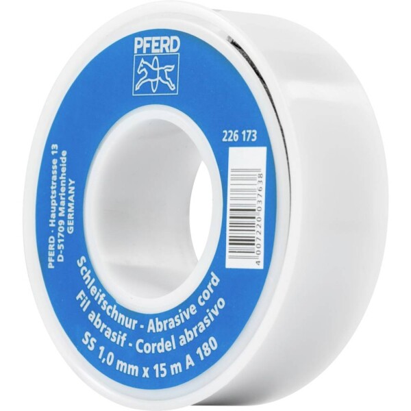 PFERD SS 1,0mm x 15m A 180 45019003 brusná role Zrnitost 180 (Ø x d) 1 mm x 15 m 1 ks