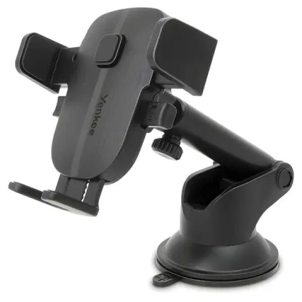 YENKEE YSM 425 / Držák na mobil do auta / Teleskopické rameno / do 6,7" / 360° (30020152)