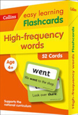 Collins Easy Learning - Flashcards - High Frequency Words Ages 4+ - Collins Easy Learning