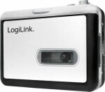 LogiLink UA0281 stříbrná / Kazetový přehrávač / USB-A / 3.5mm (UA0281)