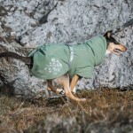 Bunda Extreme Warmer ECO zelená, Hurtta Velikost: 30