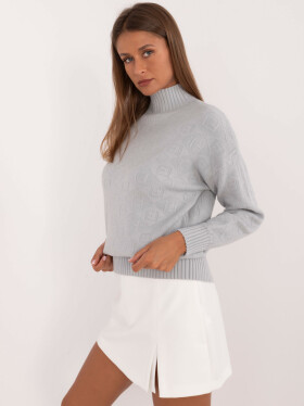 Dámský svetr jumper AT SW 2339.54 šedý - FPrice UNI