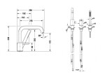 DURAVIT - Circle Baterie na okraj vany, 3-otvorová instalace, chrom CE5260000010
