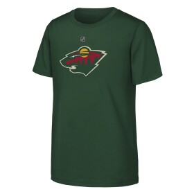 Outerstuff Dětské tričko Minnesota Wild NHL Primary Logo Short Sleeve Velikost: Dětské S (122 – 134)