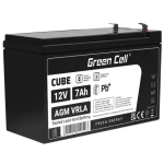 Green Cell VRLA AGM 12V | 2.1A | 7Ah (AGM04)