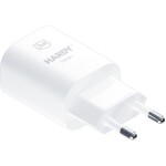 Pouzdro 3mk cestovní nabíječka HARDY Charger 33W, GaN 1x USB-C (PD) Apple, bílé