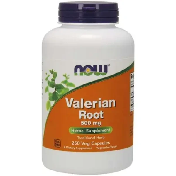 Valeriána lékařská 500 mg - NOW Foods (250 kaps.) (36934-2-250 caps)