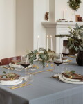 Georg Jensen Pozlacený závěsný svícen na stromeček Heart/Cornet – set 2 ks, zlatá barva, kov