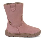 Dívčí zimní barefoot kozačky ZERU TEX BOOT Dark Pink G3160257-3 - 27