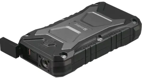 Sandberg Survivor Powerbank 20000mAh černá / PD 30W / IP66 / 2x USB-C / 2x USB-C / bezdrátová nabiječka (420-92)