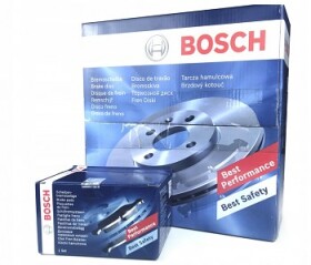 Brzdy kotouče a desky zadní Audi A3(8P,8V) Q2 TT 272mm - BOSCH
