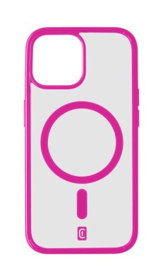 Cellularline Pop Mag s podporou Magsafe Apple iPhone 15 Plus, růžové