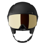 Lyžařská helma Salomon DRIVER PRIME SIGMA PLUS, Black/Light bronze Helmy vel.: M/56-59
