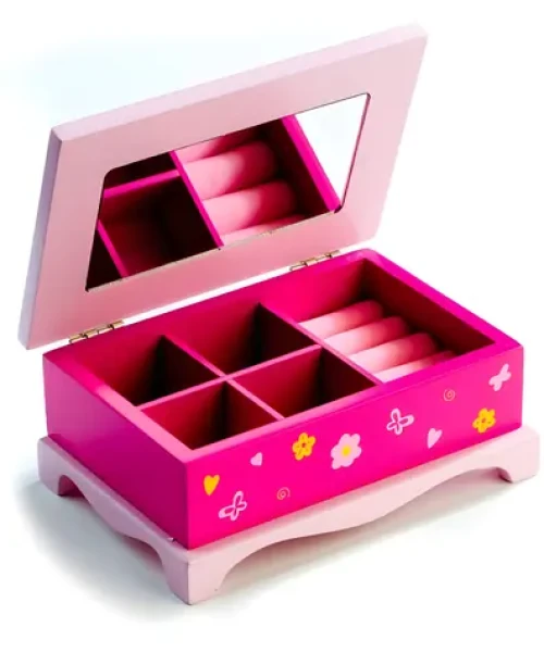TEDDIES Šperkovnice Princess se zrcadlem